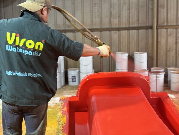GUANGZHOU VISON INTERNATIONAL WATER PARK EQUIPMENT CO.,LTD lini produksi pabrik