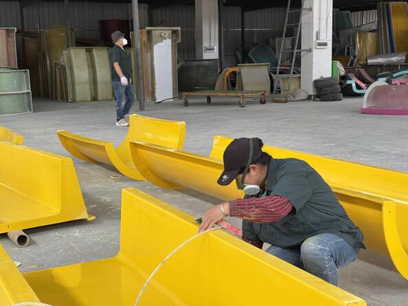 GUANGZHOU VISON INTERNATIONAL WATER PARK EQUIPMENT CO.,LTD lini produksi pabrik