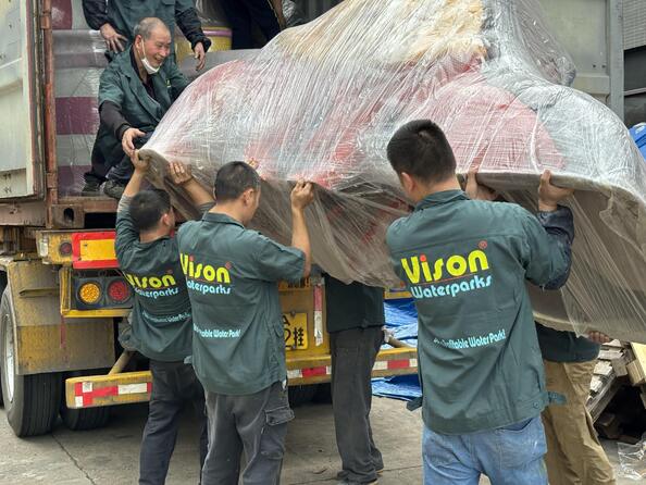 GUANGZHOU VISON INTERNATIONAL WATER PARK EQUIPMENT CO.,LTD lini produksi pabrik