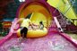 Children waterslide above ground pool water slide for family interactive water play