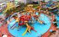 Customized Children Water Slides Amusement Park Games With Galvanized Steel Support