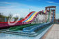 Cool Huge Fun Rainbow Water Slides With Custom Length 4 Lanes