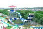 Fiberglass Resort Waterpark Project , Giant Slides Rides Projects for Water Park