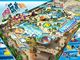 Large Holiday Waterpark Project , Indoor Amazing Funny Water Park / Customized water slide