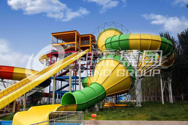 Tantrum Lembah Air Slide, mendebarkan peralatan taman air untuk Outdoor / Indoor Water Park