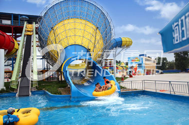 Besar Tornado Air naik terbuka Air Play Equipment di Yellow Warna Biru