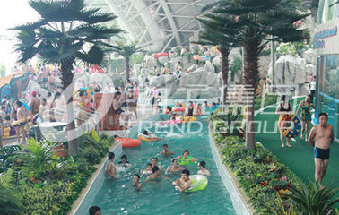 Fiberglass Aqua Park Peralatan Untuk Hotel Lazy River, Keluarga Pada Summer Vacation di Aqua Park