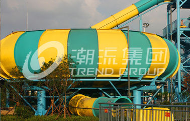 Hotel Fiberglass Water Slide, Satu Orang Digunakan Slide Fiberglass Bowl Air untuk Water Park