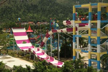 Kustom Water Slides, Taman Hiburan Boomerang Aqua Slide untuk Gaint Water Park