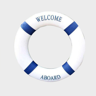 Ringan dan tahan lama Fiberglass Water Park Kolam Renang Kolam Gelombang Lifebuoy