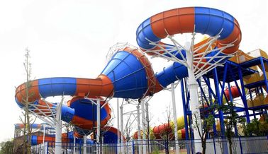 Commercial Fiberglass Air Roller Coaster Slide Untuk Keluarga Taman Hiburan