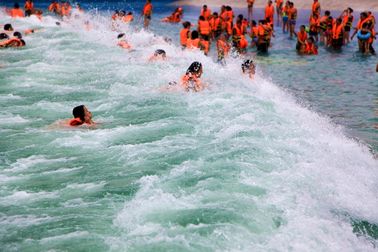 Artificial Big Tsunami Samudra Air Wave Pool dengan Waves Park Vacuum 3 meter tinggi
