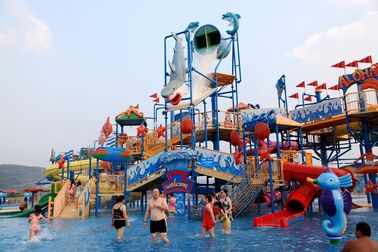 Mengambang Air Aqua Playground Water House Tema besar Hotel Outdoor Water Park