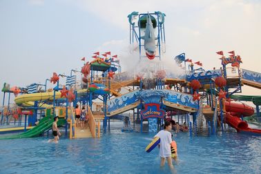Mengambang Air Aqua Playground Water House Tema besar Hotel Outdoor Water Park