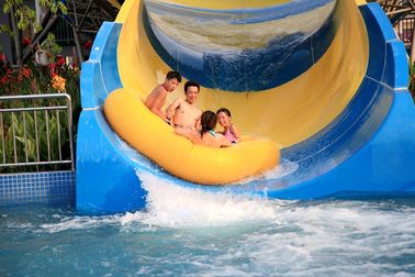 Fiberglass Commercial Air Dewasa Slide Permainan Menyenangkan Untuk Rumah Play, 16m Tinggi