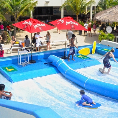 Air atraksi Flowrider air naik buatan Surfing untuk dua Surfer