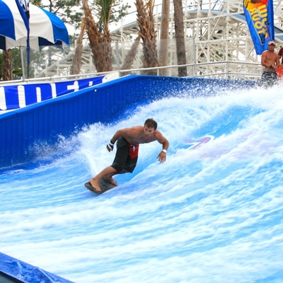 Paling Populer Fiberglass Arus Rider Surfing Untuk Komersial Playground Equipment