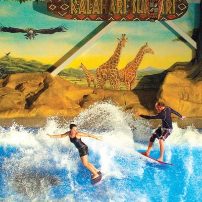 OEM Flowrider Surfing Simulator dengan Pompa Air 65kw dan Soft Strong PVC untuk Taman Air 15.3m*9.3m