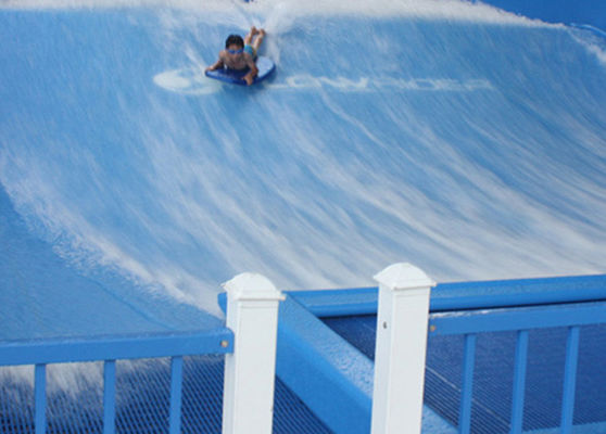 OEM Flowrider Surfing Simulator dengan Pompa Air 65kw dan Soft Strong PVC untuk Taman Air 15.3m*9.3m