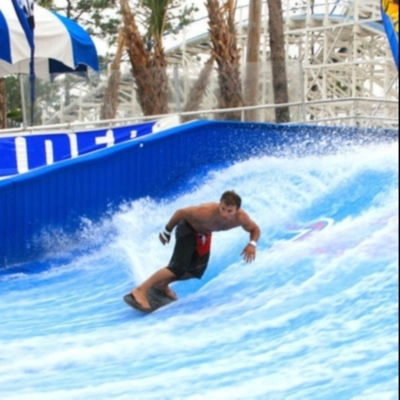 Simulasi Flowider Air olahraga menaiki ombak dgn papan luncur Theme Park Peralatan Surf Boarding