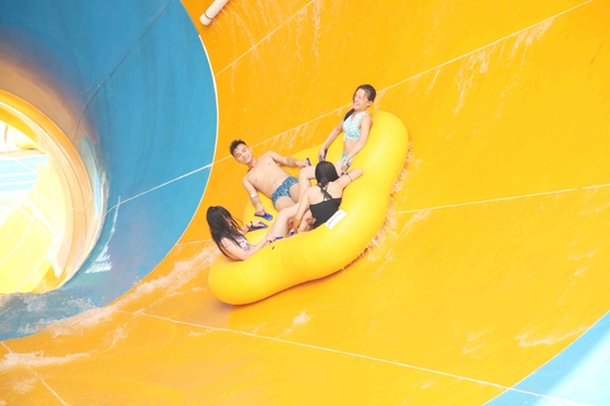 Dewasa disesuaikan Fiberglass Water Park Tornado Slide 14.6m Tinggi untuk Water Park
