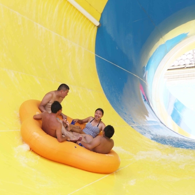 Mendebarkan Komersial Fiberglass Water Slides Kecepatan Maksimum 12m / S