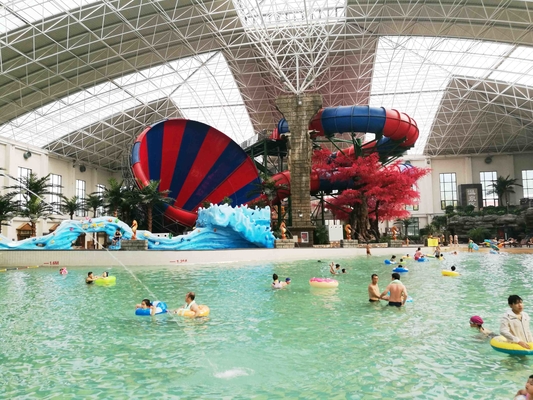 Aqua Park Dewasa Dan Anak Tornado Water Slide besar Disesuaikan