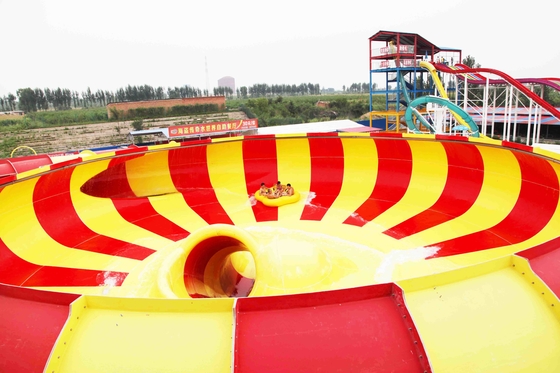 Slide Aqua Park Peralatan Ruang Bowl Air Dengan Kapasitas Tinggi 720 Riders / h