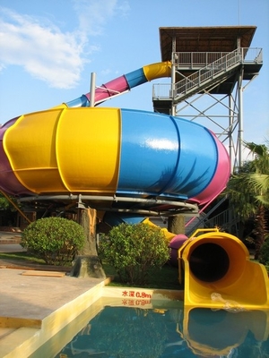Lucu Indoor Taman Air Theme Park Peralatan Landasan 13.5m