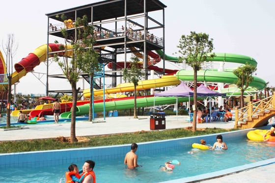 Slide Air Khusus Dewasa, Peralatan baja karbon galvanis Peralatan taman air