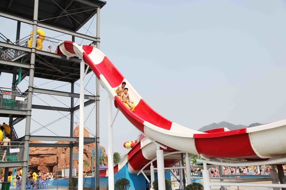 Besar Aqua Park Peralatan Menyenangkan Kolam Renang Waterslides Ashland / DSM Resin