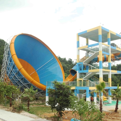 Taman Air Raksasa Sinyal Air Fiberglass Penunjang Baja Karbon Galvanis