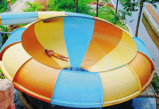 Dewasa Panjang Kustom Water Slides, Ruang Bowl Water Slide 180riders / H Kapasitas