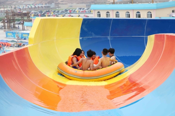 Galvanis Tantrum Carbon Steel Aqua Park Peralatan Slides untuk Adventure Water Park