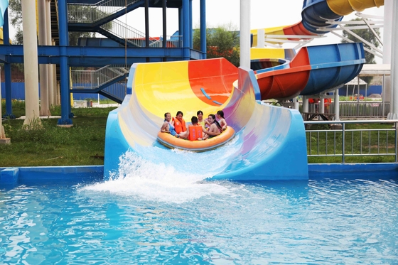 Galvanis Tantrum Carbon Steel Aqua Park Peralatan Slides untuk Adventure Water Park