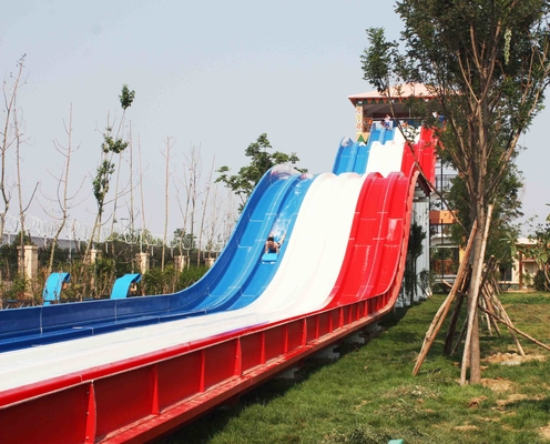 Rainbow Kustom Water Slides dari Waterpark untuk Keluarga Air Permainan