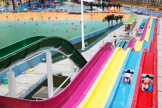 Profesional Custom Water Slides, Commercial Slide Rainbow Air