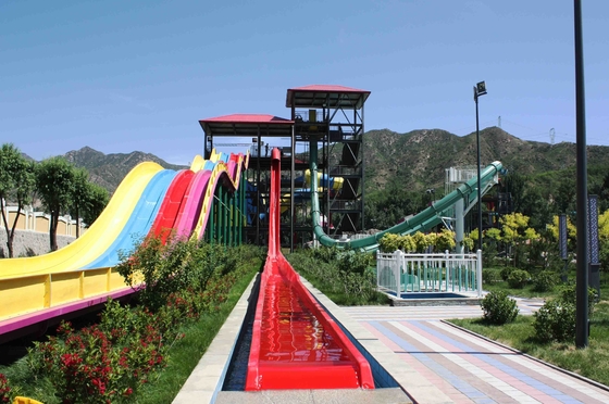 air slide komersial untuk anak-anak, luar Bermain Peralatan untuk Water Park