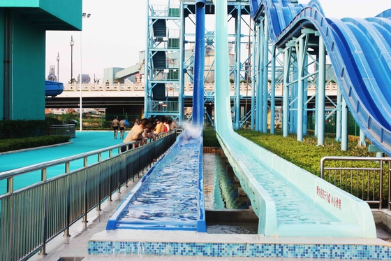 Colorful Slide Internet Kecepatan Adult Air dengan Air Amusement Park konstruksi untuk Water Park