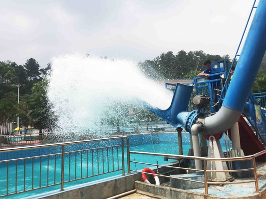 Komersial Aqua Park Peralatan Water Slides untuk Dewasa 1.2m Cannon Bola