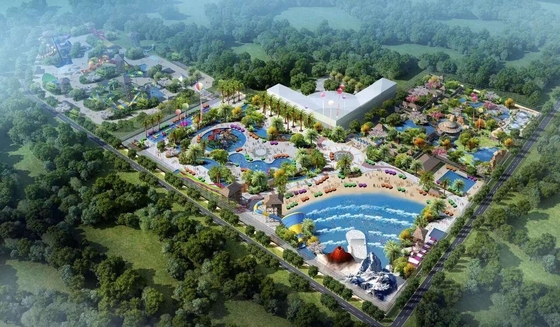 Sesuaikan Proyek Taman Air Dewasa / Anak-anak, Desain Hiburan Hiburan / Slide Air Disesuaikan