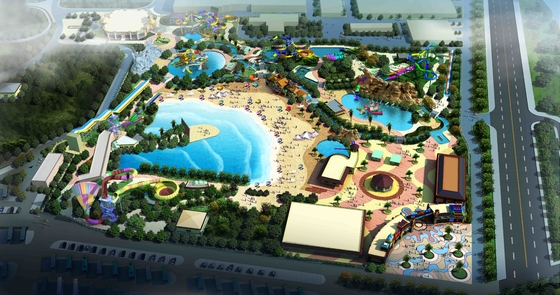 Proyek Taman Air Pembangunan Taman Hiburan Untuk Bermain