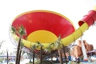 Slide Water Park Peralatan super Tornado air atas Ground Pool Waterslide