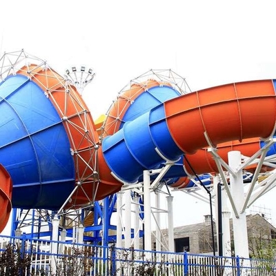 Commercial Fiberglass Air Roller Coaster Slide Untuk Keluarga Taman Hiburan