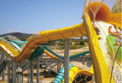 Kuat Tim QC Amusement Aquapark Naga Air Water Roller Coaster untuk Water Park