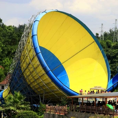 Menarik Large Tornado Water Slide Games Resin Ashland / DSM untuk Water Park