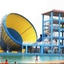 Kolam Lipo Super Tornado Slide Slide 14.6m Platform Tinggi