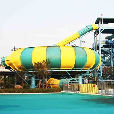 16m Platform Fun Aqua Park Air Fiberglass Meluncur Luncuran Air Giant Space