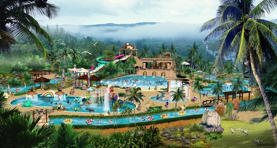 Amusement Water Park Conceptual Design / Tim Desain Profesional untuk Water Park