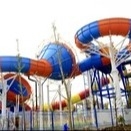 Terbaru Amusement Waterpark Peralatan Raksasa Fiberglass Constrictor Slide untuk tema Water Park